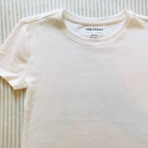 Size XS - White tee